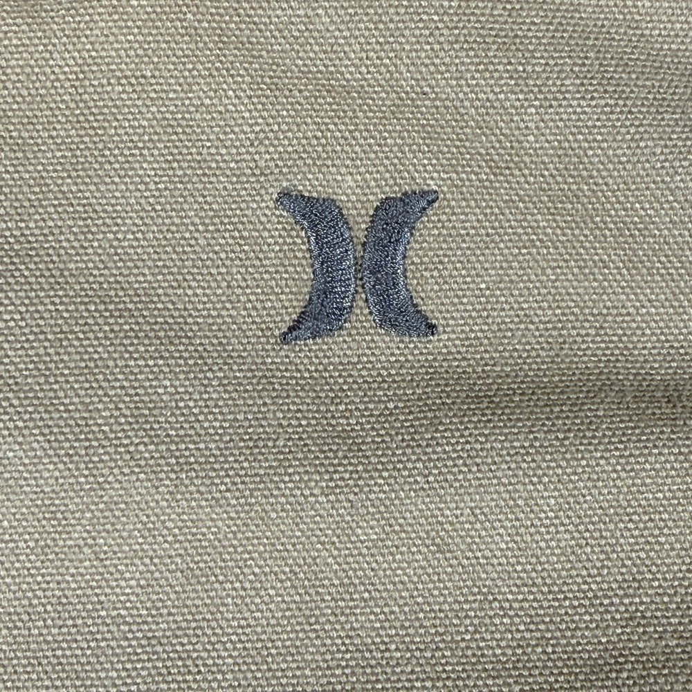 Hurley Canvas Jacket with Built‑In Hood — Men's Small — Tan - Picture 2 of 11